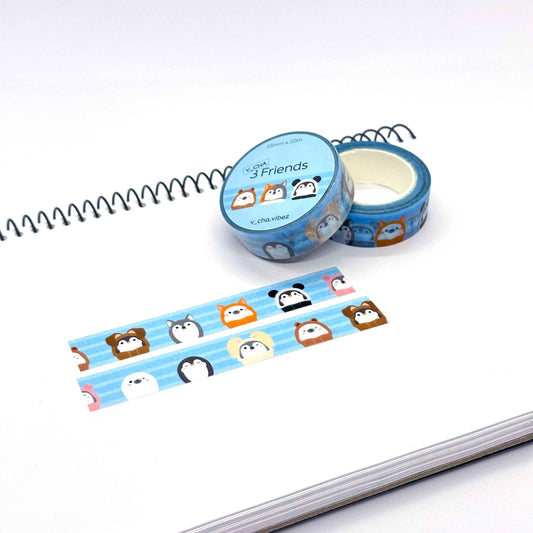 '3Friends' Washi Tape