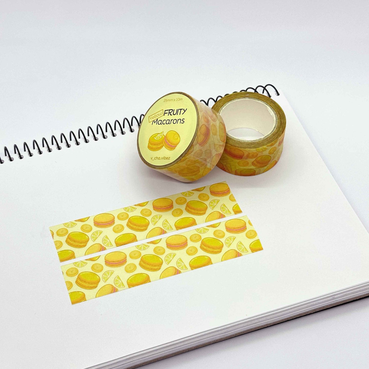 'Yellow Macaron' Washi Tape