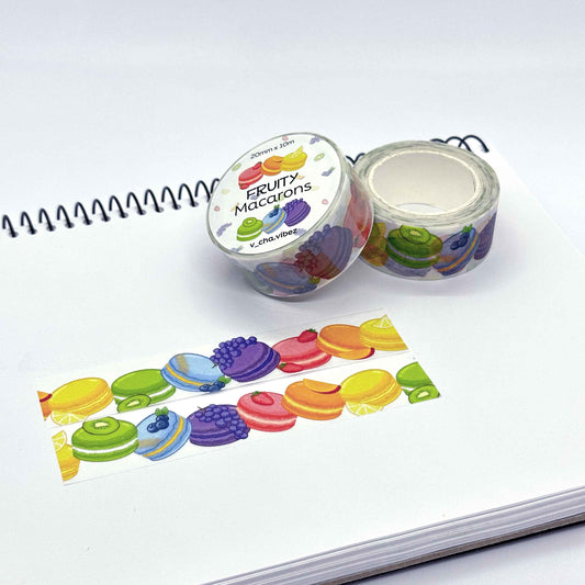 'Fruity Macarons' Washi Tape