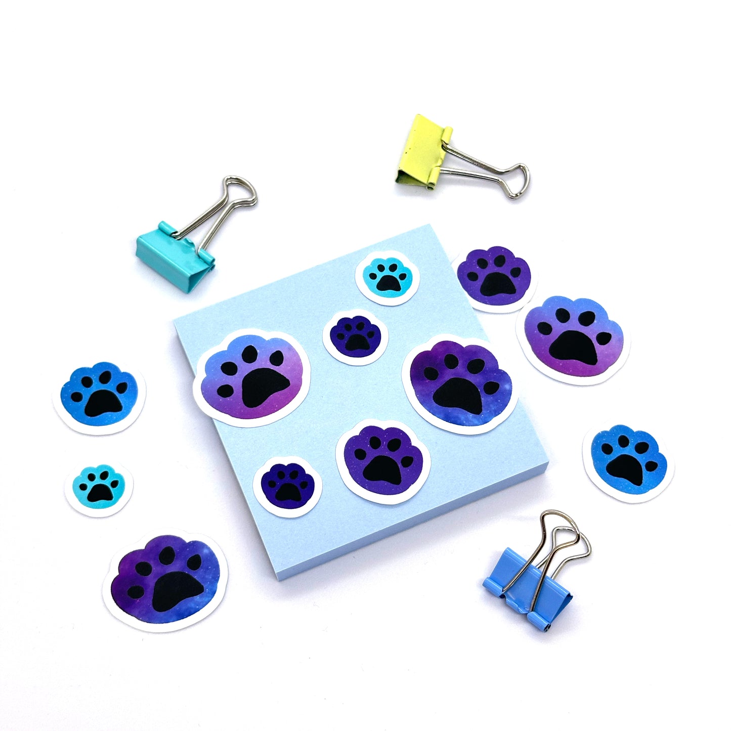 'Galaxy Paws' Sticker Pack