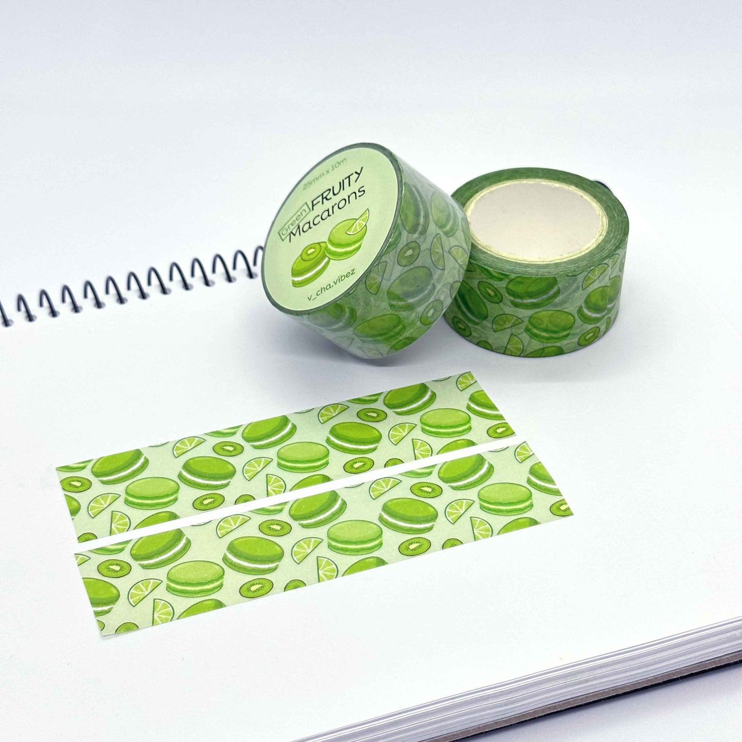 'Green Macaron' Washi Tape
