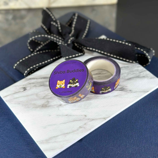 'Shiba Buddies' Washi Tape