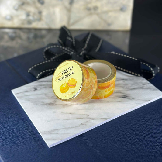 'Yellow Macaron' Washi Tape