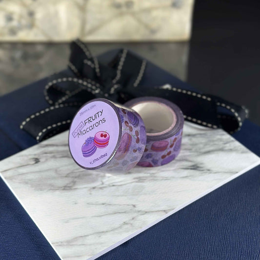 'Purple Macaron' Washi Tape