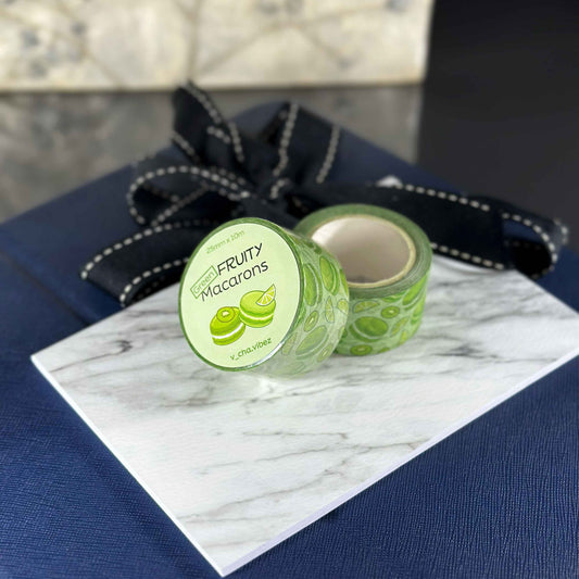 'Green Macaron' Washi Tape