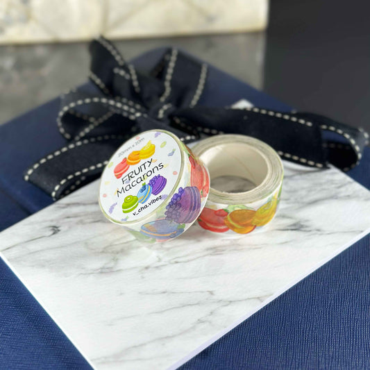 'Fruity Macarons' Washi Tape