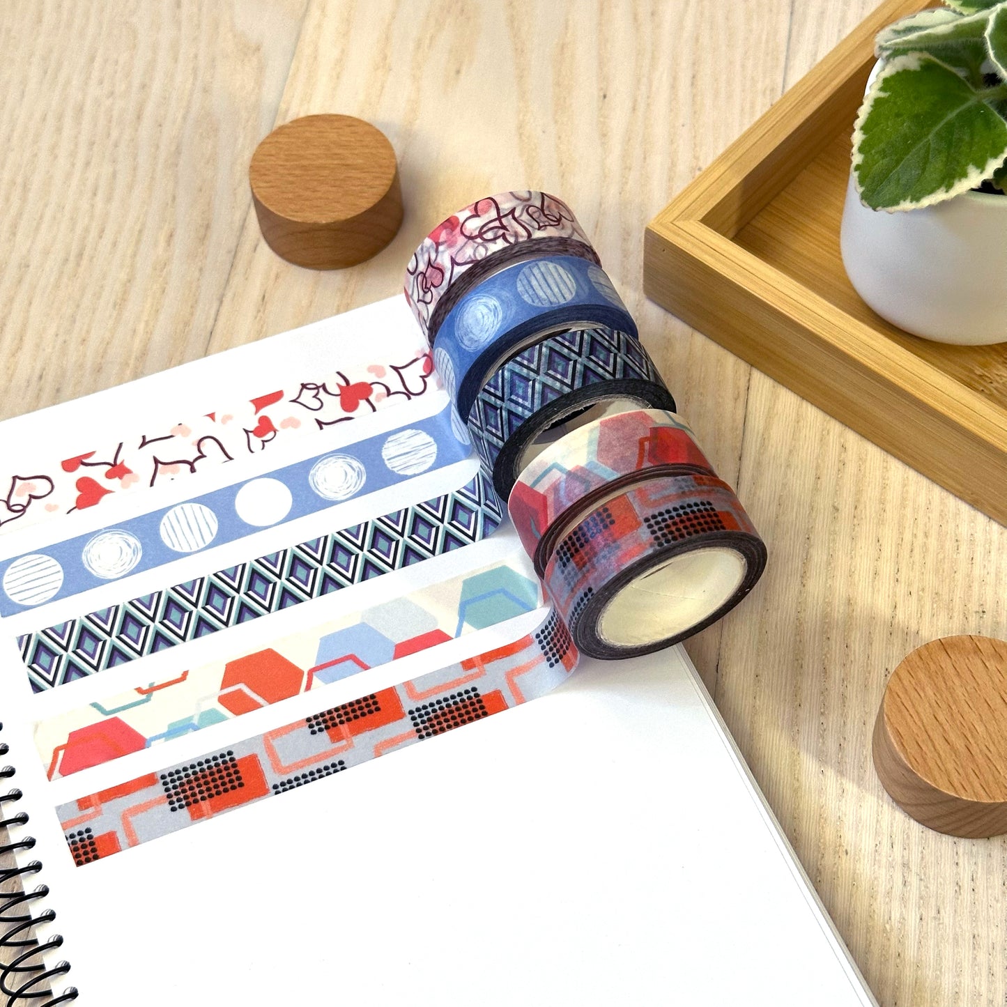 [SET] 'Geometric' Washi Tape