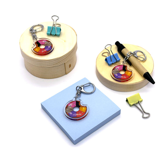 'Yummy Donut' Keychain