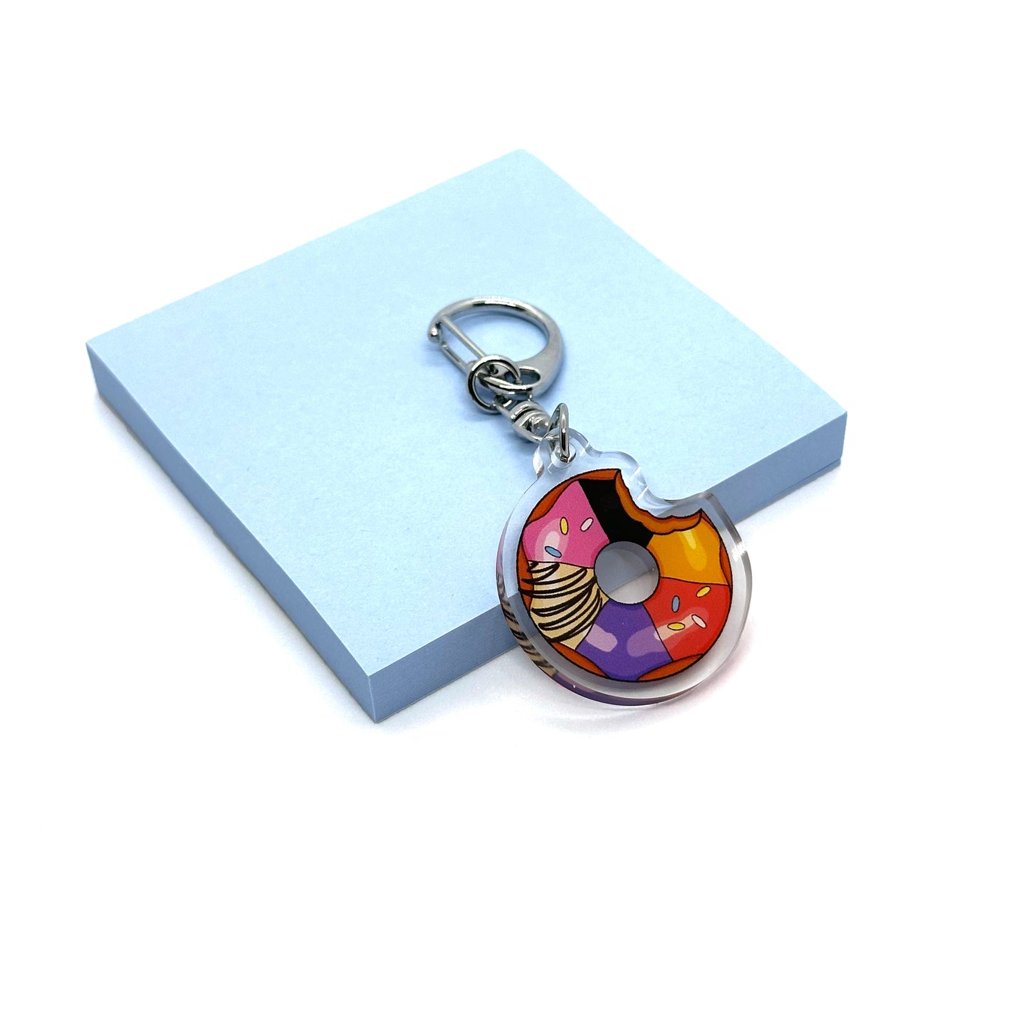'Yummy Donut' Keychain