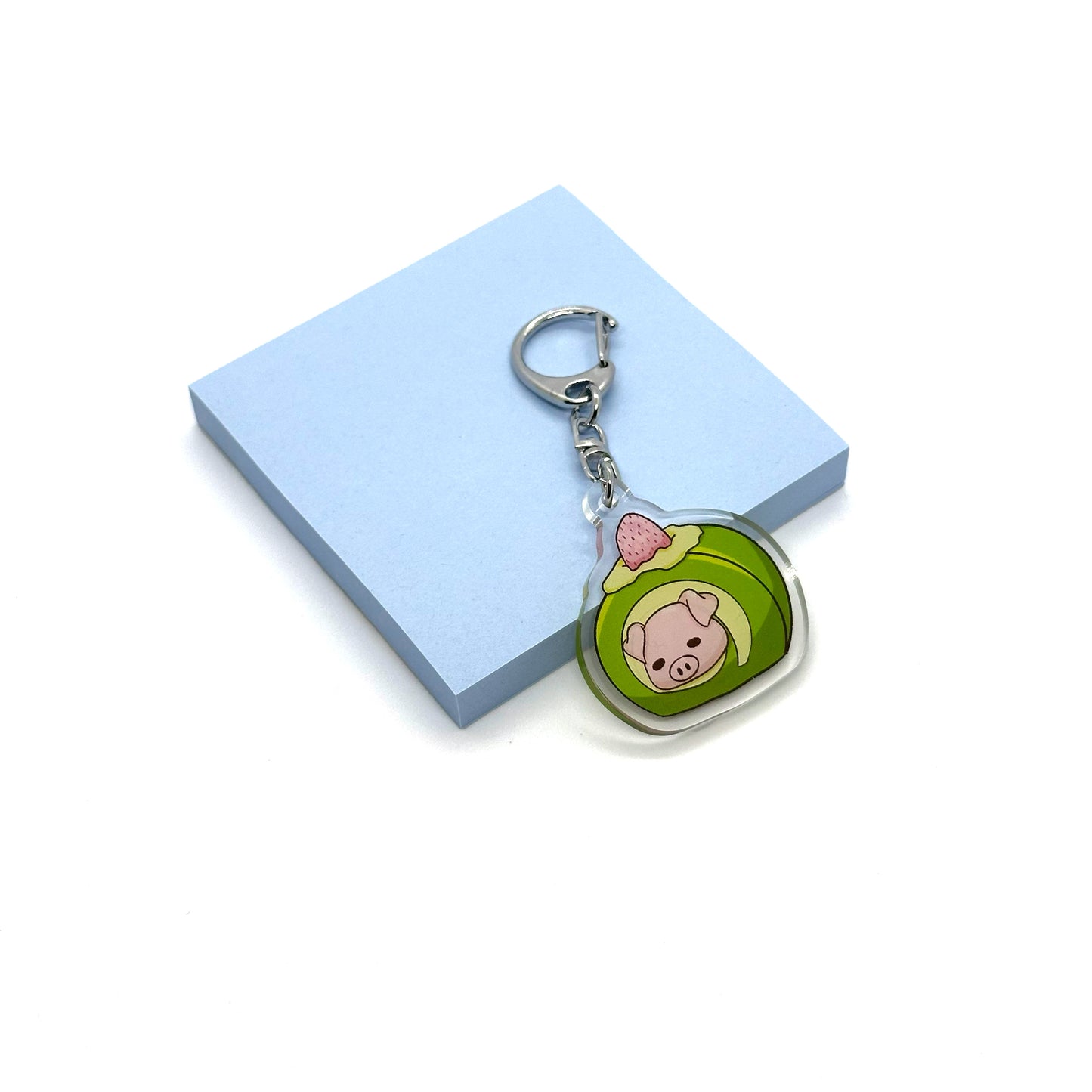 'Matcha&Pig' Keychain